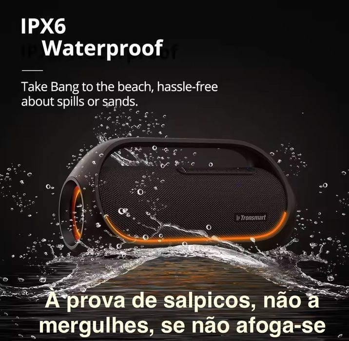 Caixa de som Tronsmar Bang UPGRADE