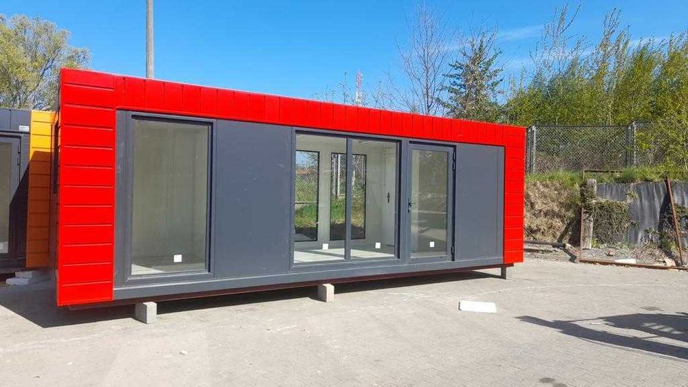Kontener biurowy 6x3 5x3 pawilon handlowy magazynowy kazdy rozmiar