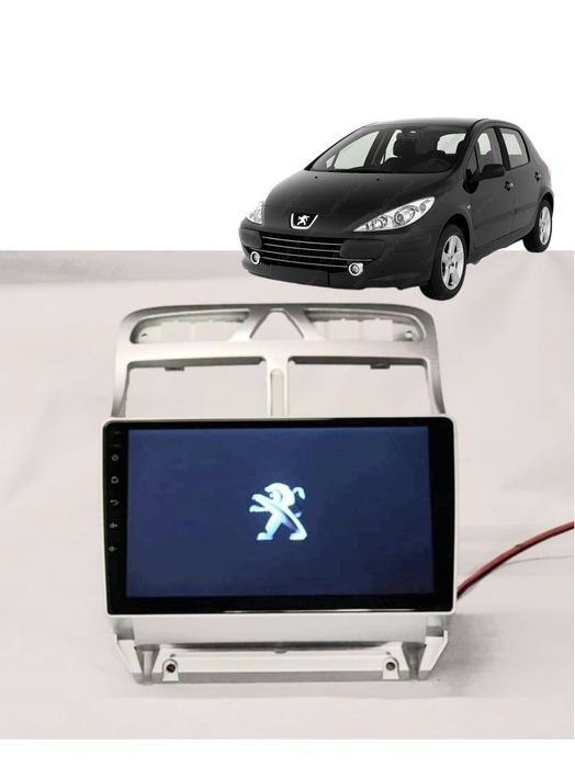 Entregas grátis Zona Grande Porto Rádio Android 14 Peugeot 307 (Novo)