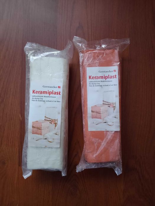 Glina Samoutwardzalna (biała , terakota) 2,5 kg