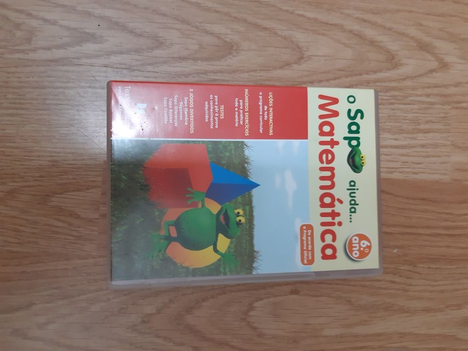 DVD Matemática  - sapo matemática- 6 ano