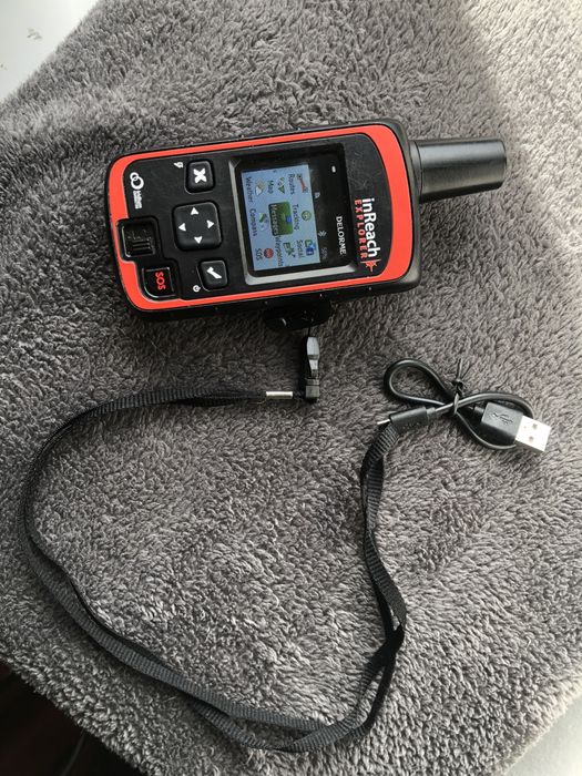 InReach Explorer Garmin GPS SOS urządzenie łączności satelitarnej