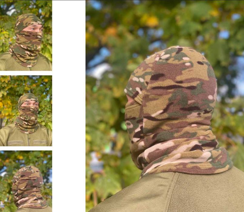 Тактична флісова балаклава — тепла, опт від виробника ціна (130 грн)