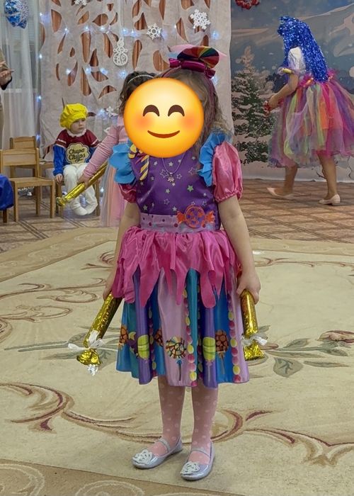 Карнавальний костюм цукерочки