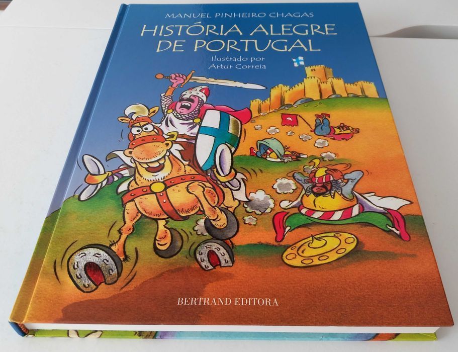 Livro BD História Alegre de Portugal de M Pinheiro Chagas [Portes Inc]