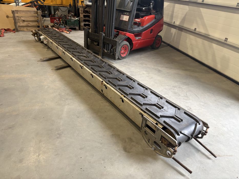 Taśmociąg Aluminiowy 4,5m podajnik taśmowy lekki nowa taśma