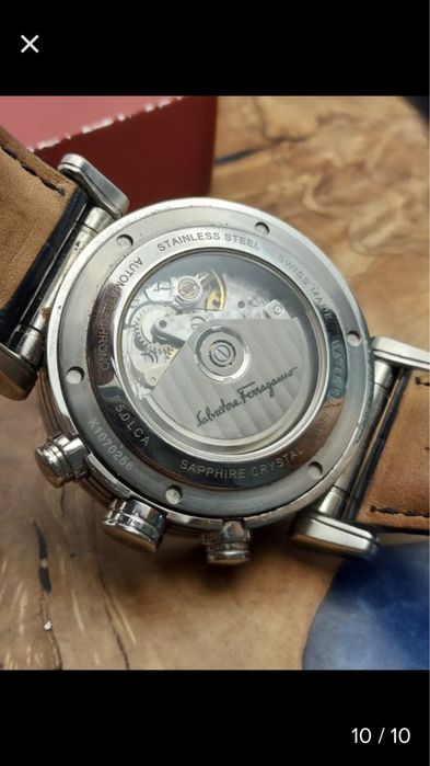 Relógio Salvator Ferragamo Chrono aut.