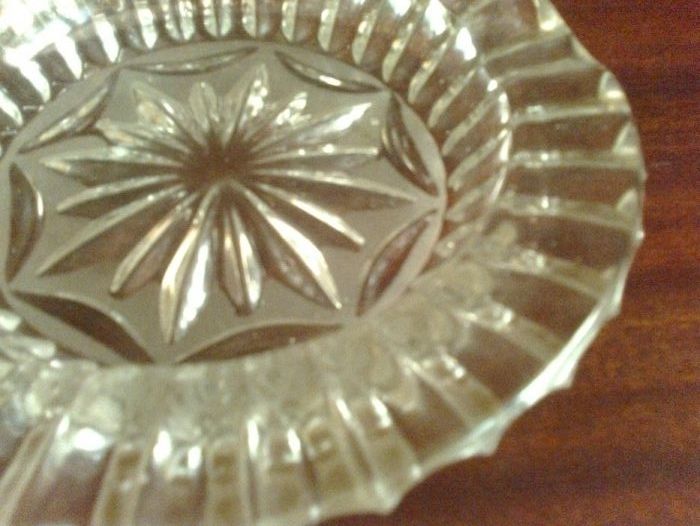 Kryształowa popielnica