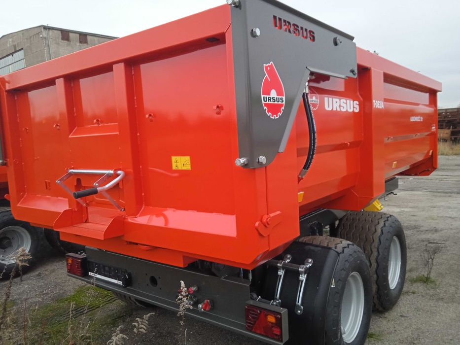 Przyczepa rolnicza skorupowa tandem Ursus T-083/A 10 ton wywrotka