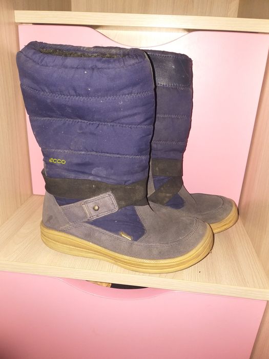 Зимові теплі термо сапожки Ecco biom 33р