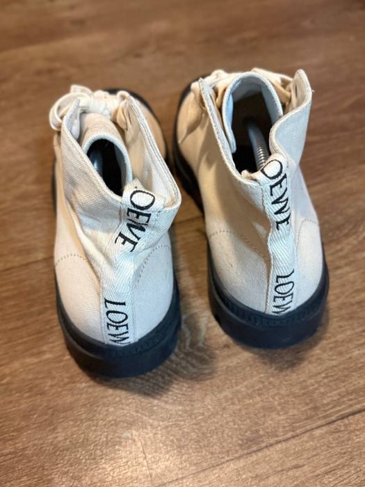Кеды Loewe Canvas High-Top Sneakers 43 размер
