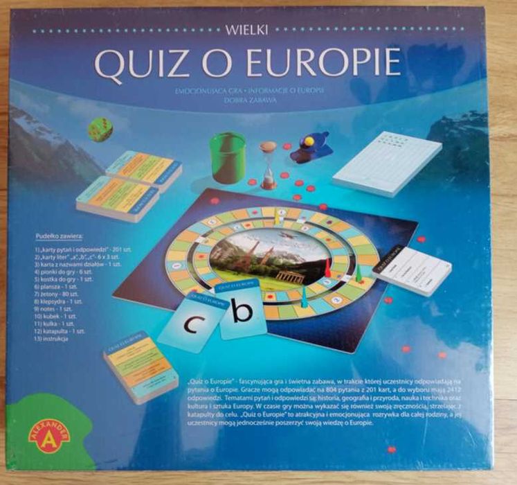 Gra Quiz o Europie