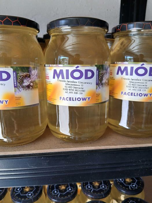 Sprzedam miód z facelii