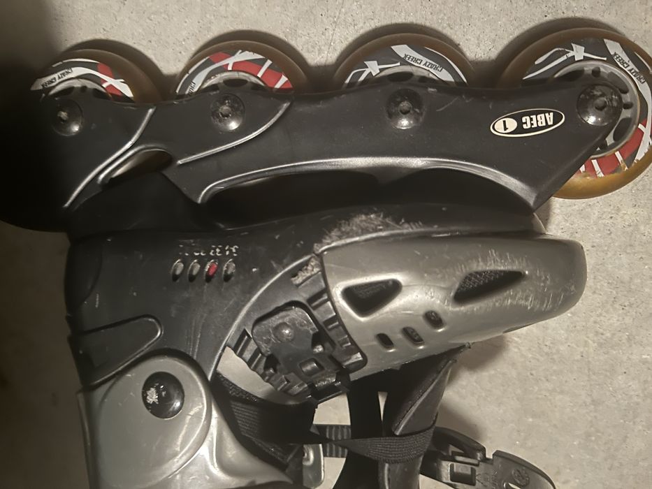 Patins em linha Criança. Em bom estado