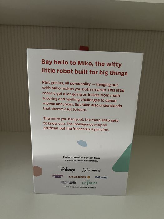 Miko 3 – Robô Educativo Inteligente – Como Novo