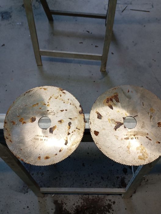 Disco de corte hss nunca usados