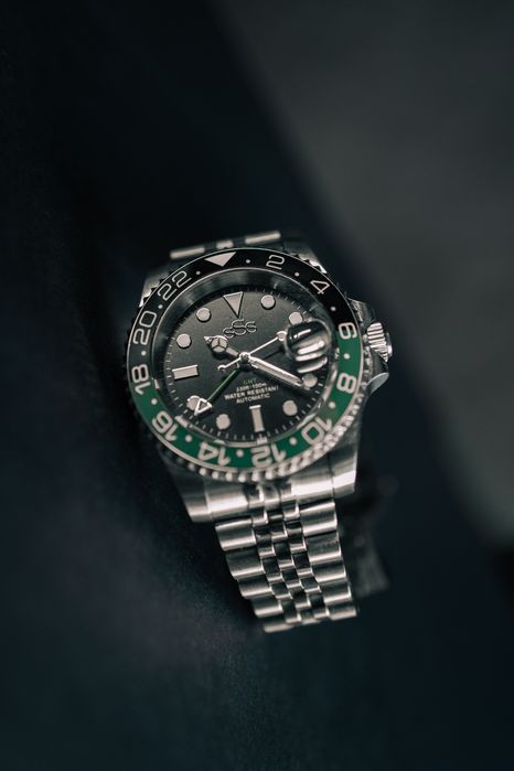 Кастомний механічний годинник GMT Custom (Seiko Mod NH34)