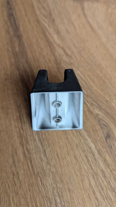 Suporte de chuveiro preto