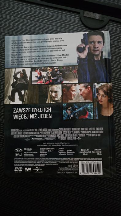 Sprzedam film Dziedzictwo Bourne'a DVD