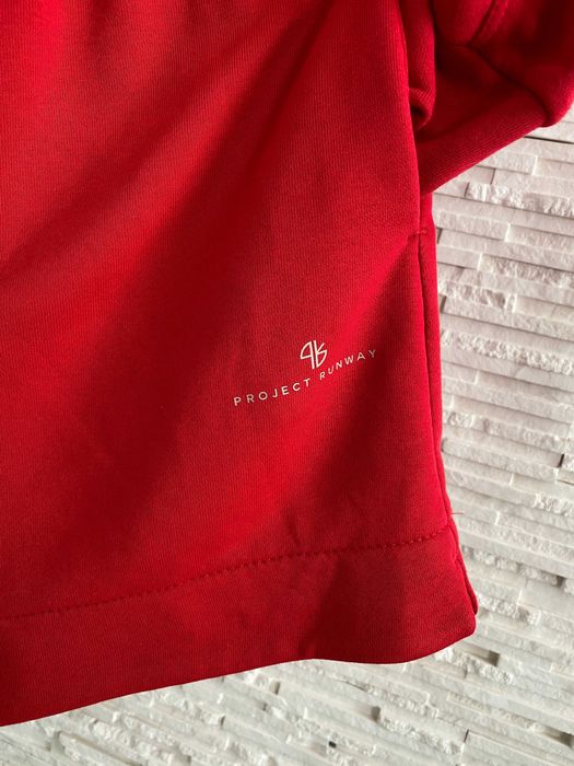 Project Runawy lemonada nowy set dres red bluza zip spodenki