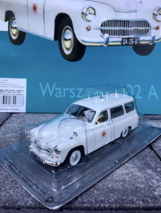 WARSZAWA 202 AMBULANS-auta PRL,model,autka,kolekcja, wydanie specjalne