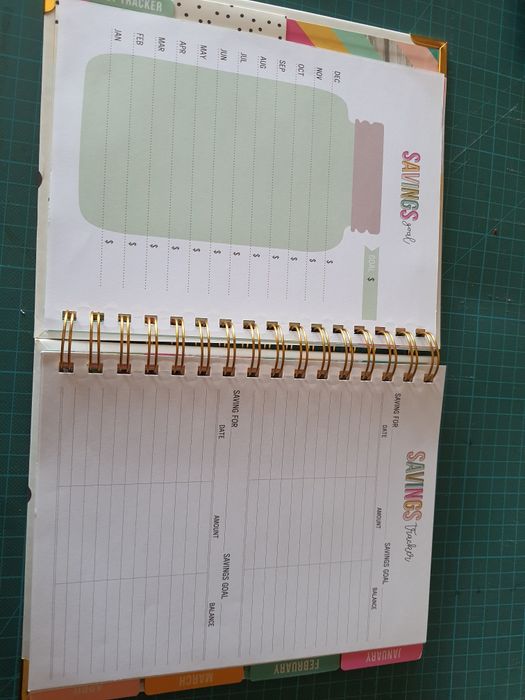 Agendas Financeira ou anual não datadas