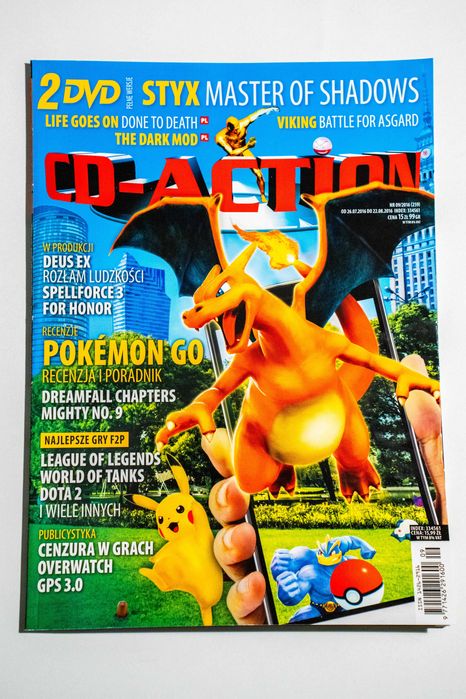 Magazyn CD-Action nr 09/2016 (259) + Płyty