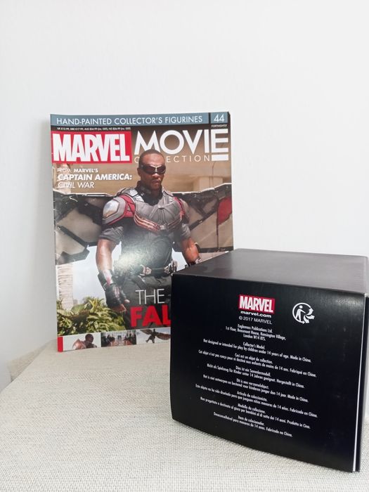 Marvel oficial Falcão eaglemoss (pintado à mão)