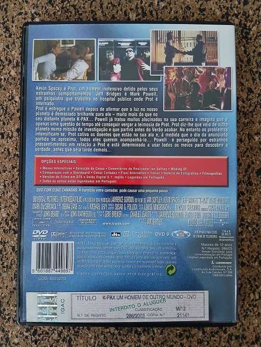 DVD - K-Pax Um Homem De Outro Mundo
