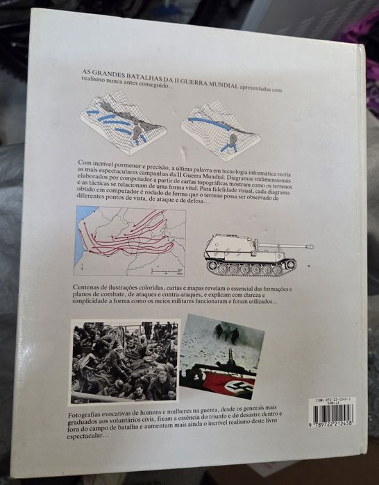 Livro Grandes batalhas II guerra mundial