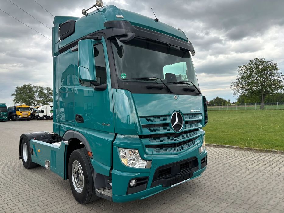 Mercedes-Benz ACTROS MP5 1845 , BIG SPACE , STANDARD, fabrycznie bez retardera, wyświetlacze LCD, zwykłe lusterka  Actros 1845 MP5 , BIG SPACE, 2021 rok