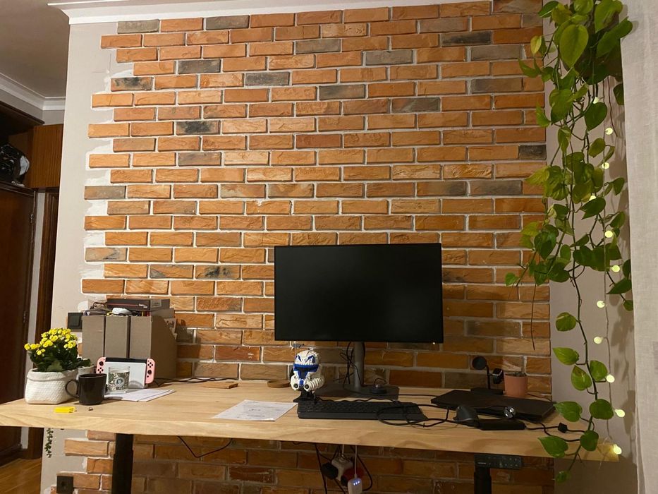 Tijolo rústico ,revestimento para paredes , tijolo decorativo