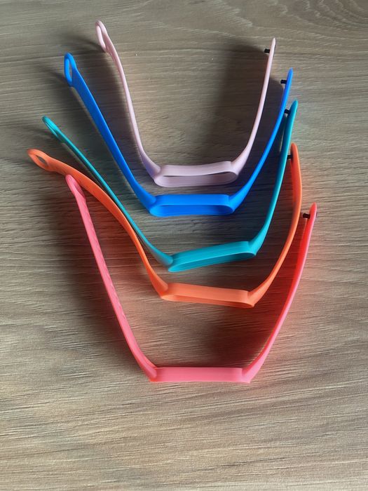 Silikonowe kolorowe paski do opaski Xiaomi Mi Band 5