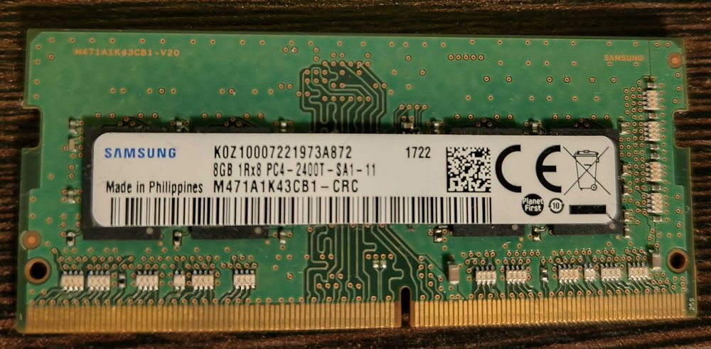 Pamięć ram do laptopa DDR4 8GB 2400MHz SODIMM