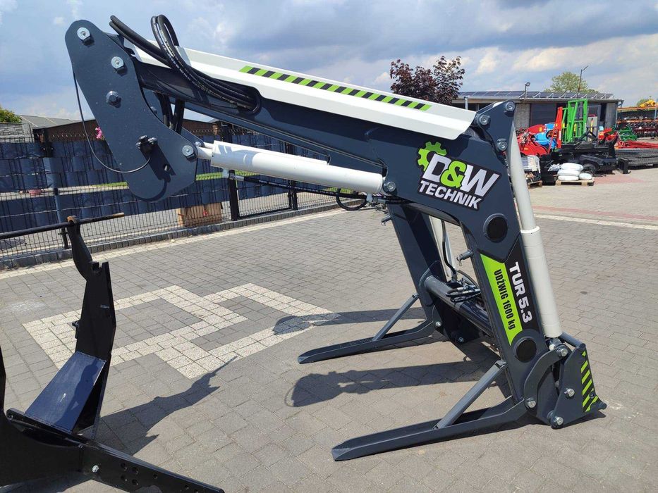 Ładowacz czołowy TUR-5.3 1600kg D&W TECHNIK dowóz gratis