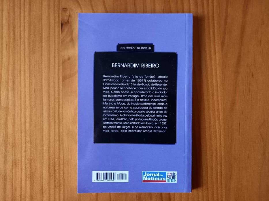 (NOVO, PORTES GRÁTIS) Bernardim Ribeiro: "Menina e Moça"