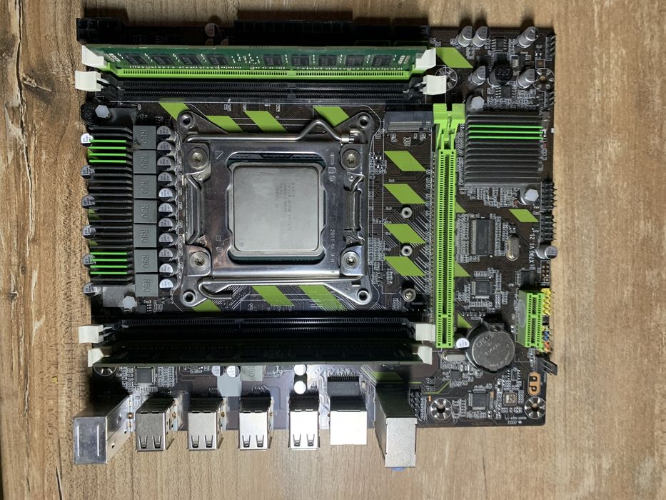 Комплект X79: Atermiter X79 + Xeon E5-2620 + 8 ГБ DDR3