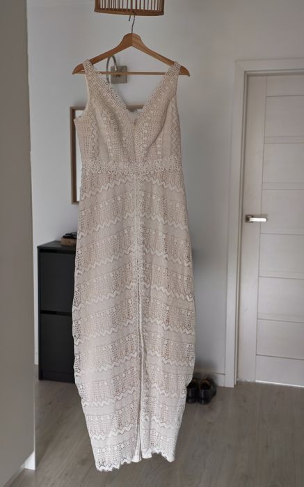 Suknia ślubna boho koronkowa