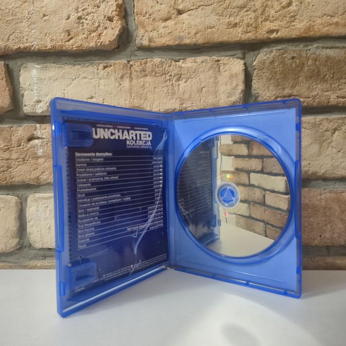 Uncharted kolekcja 3 gry na 1 cd ps4 i ps5 playstation