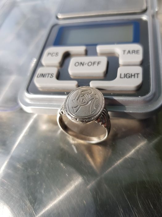 Srebro.Piękny sygnet dla Pani lub Pana