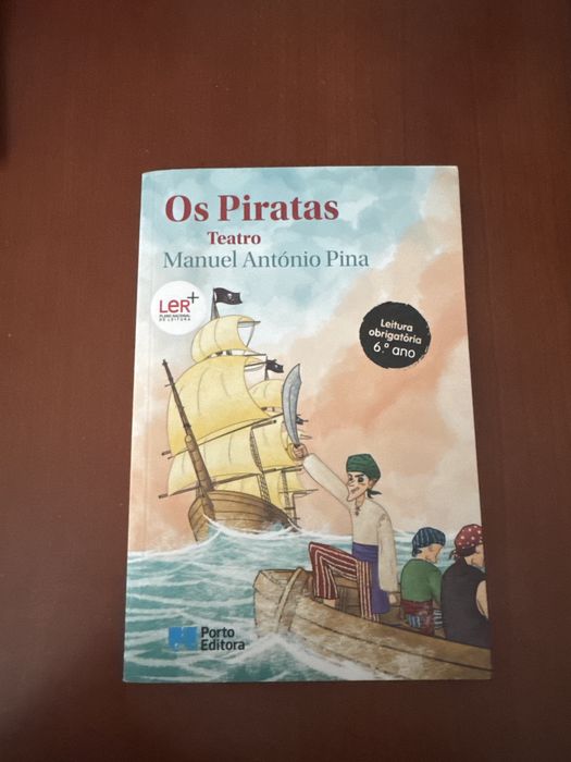 Livro “Os Piratas”, PNL 6.° ano