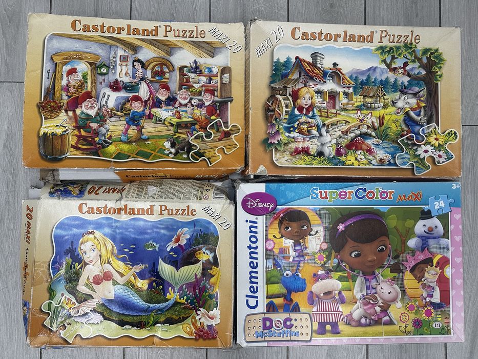 Пазлы гиганские castorland maxi