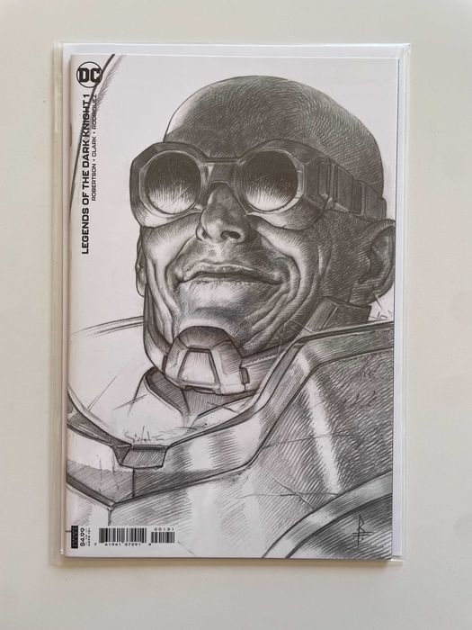 Legends of the Dark Knight #1 1:25 Riccardo Federici Sketch Variant