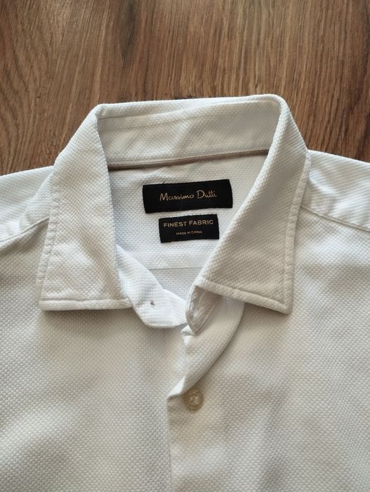 Koszula męska Massimo Dutti roz S