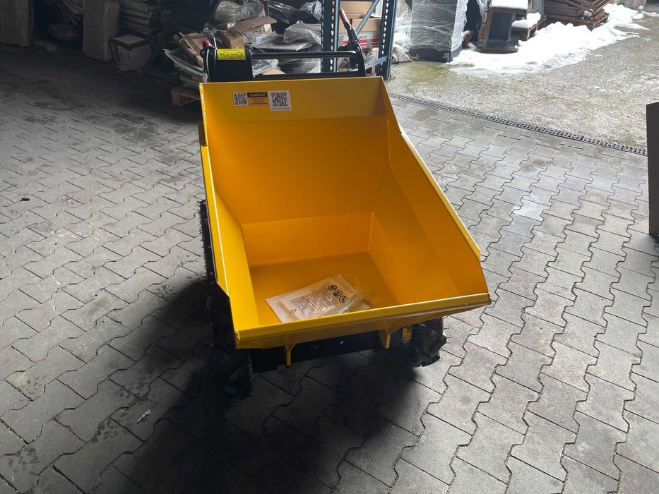 Taczka spalinowa mini wywrotka HIGHER wozidło spalinowe LONCIN 6,5 KM