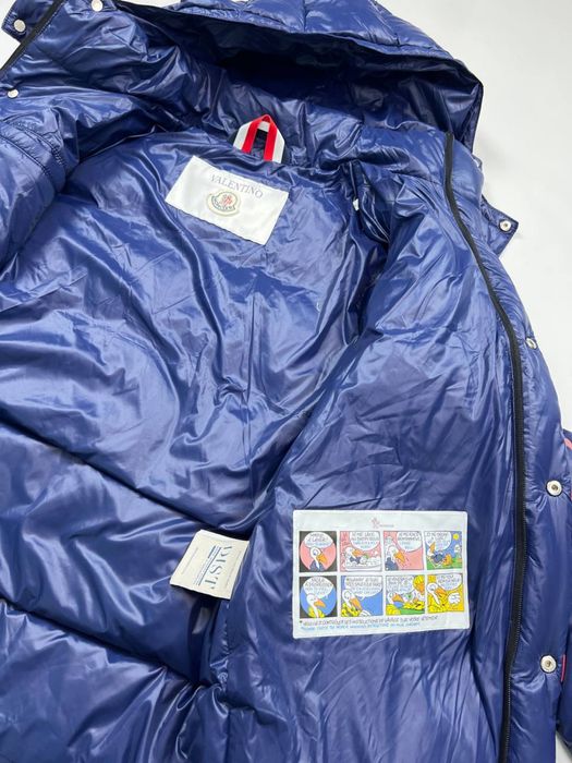 Куртка пуховик Moncler x Valentino пухан монклер моклер валентино валентіно