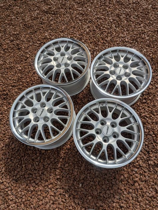 R15, 5/112 поліровані полки, диски Rondell Audi, Volkswagen, Seat, Skoda
