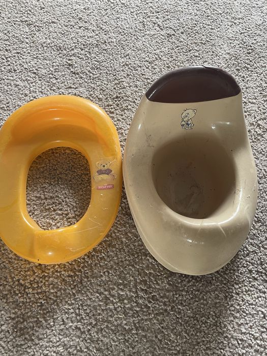 Горшок детский и крышка на унитаз