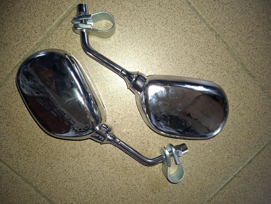 Nowe lusterka+obejmy wsk romet motorynka komar chopper ogar