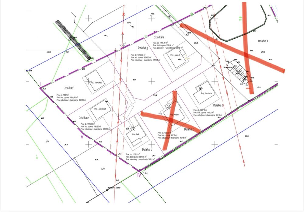 Działka 1098 m² Kopanino – 5 min od Torunia